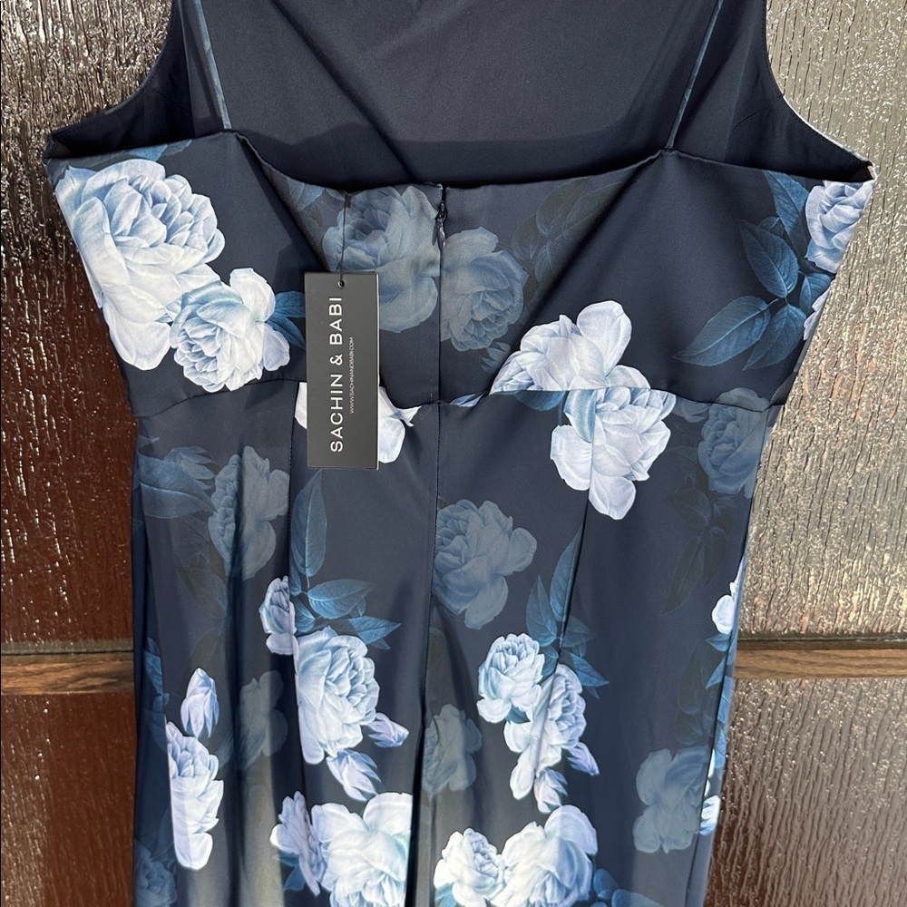 Sachin & Babi Shyla Floral Print Gown size 2 NWT - Picture 11 of 12